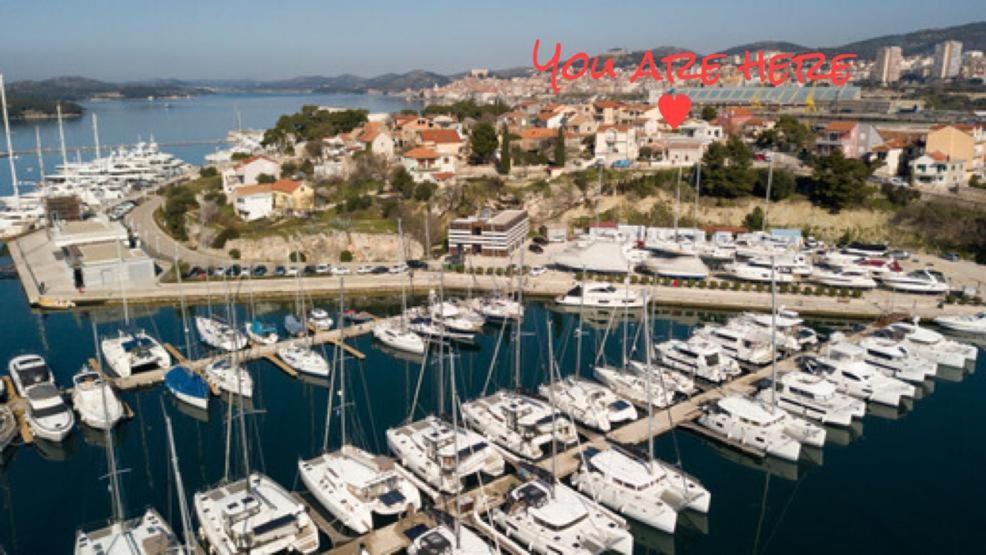 Luxury Apartment Vista Del Mare 希贝尼克 外观 照片